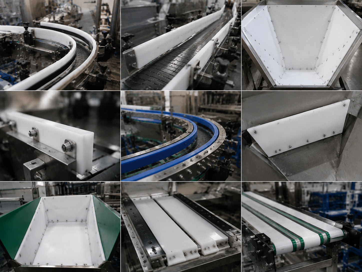UHMWPE plastic in an industrial application